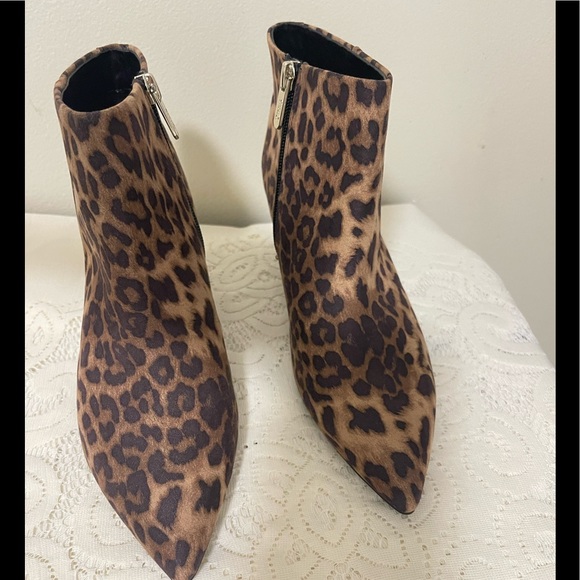 Leopard Ankle Booties - Picture 3 of 5